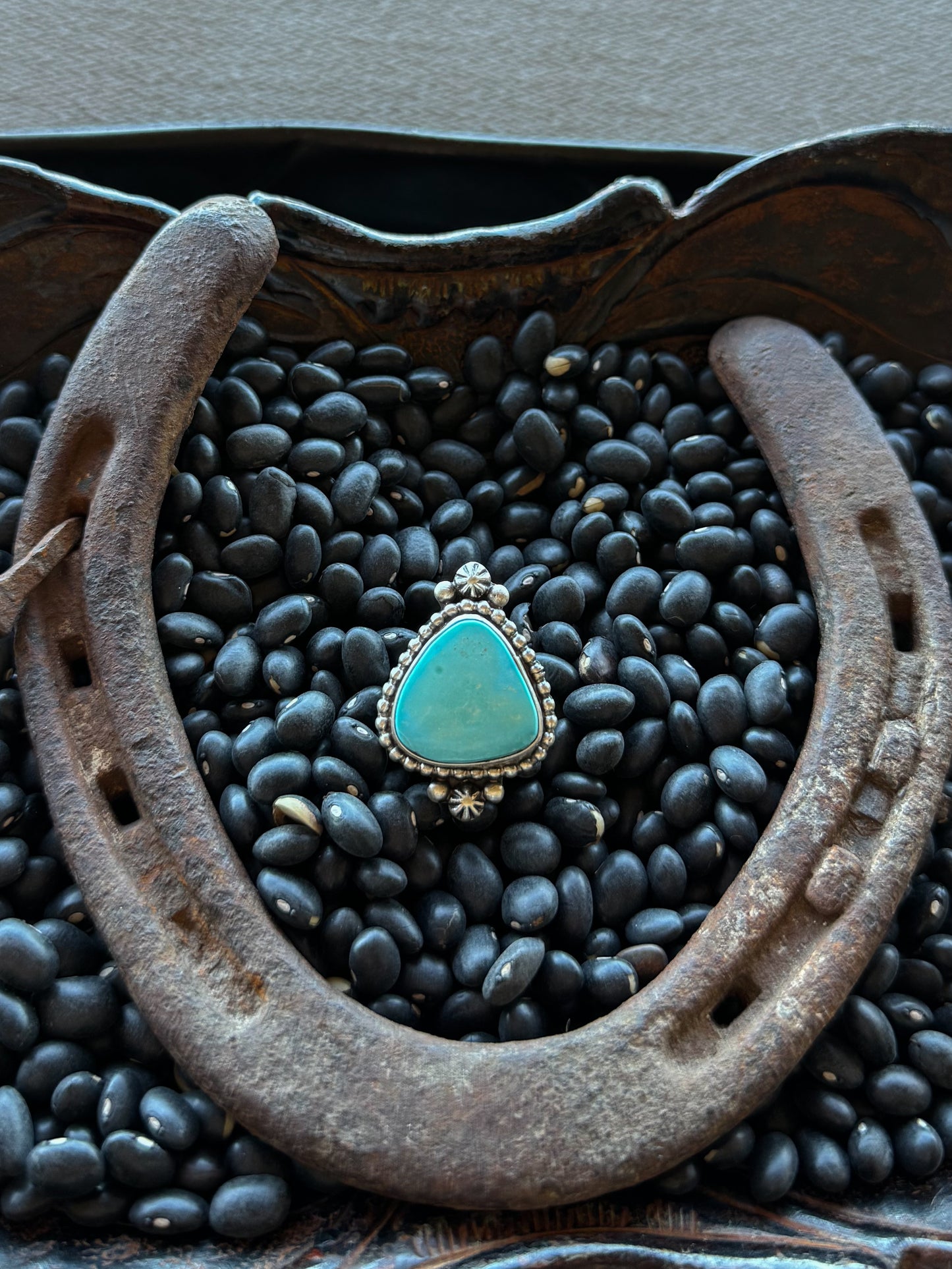Am I Blue Turquoise Ring