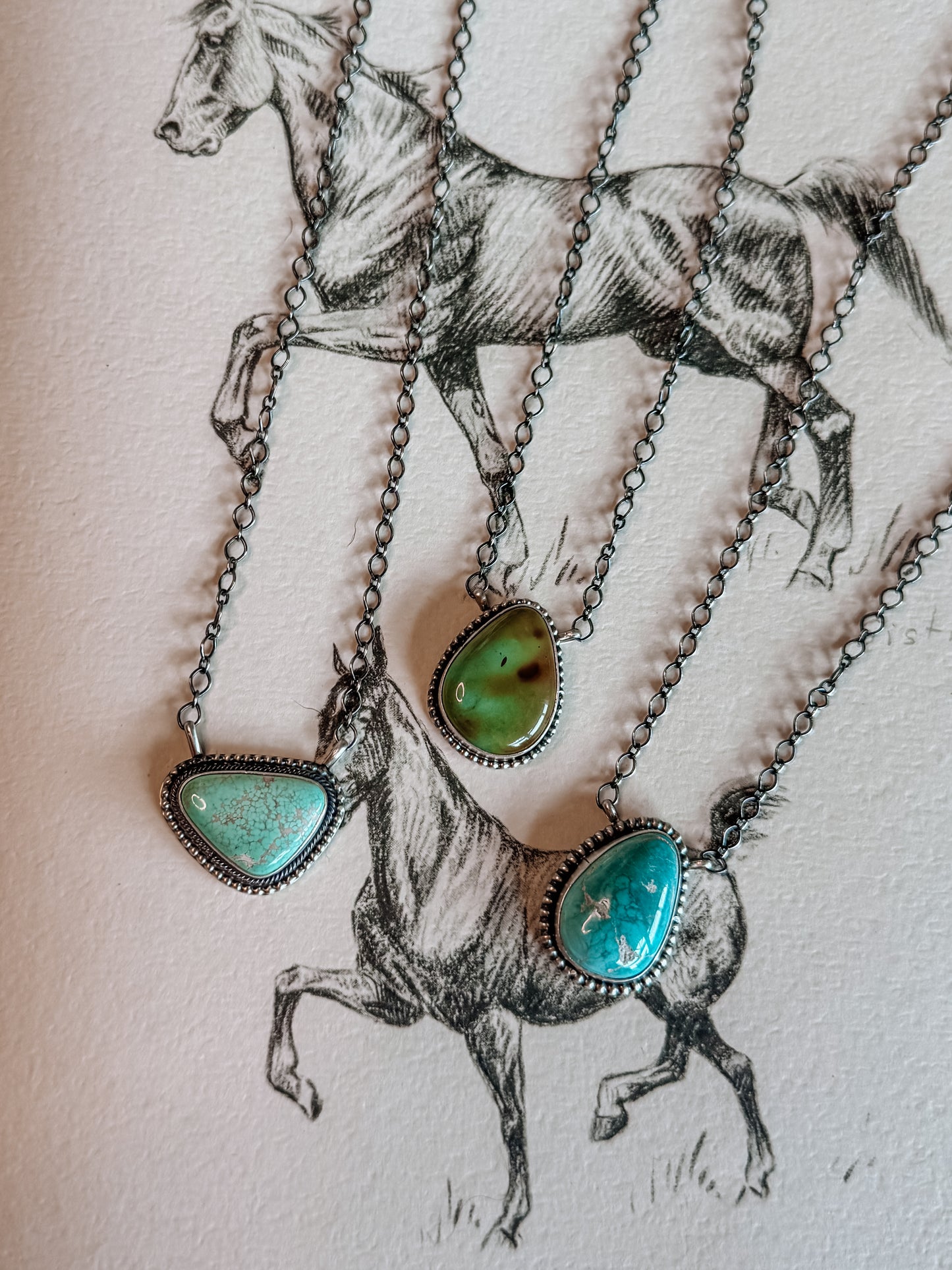 Hard Run Turquoise Necklace