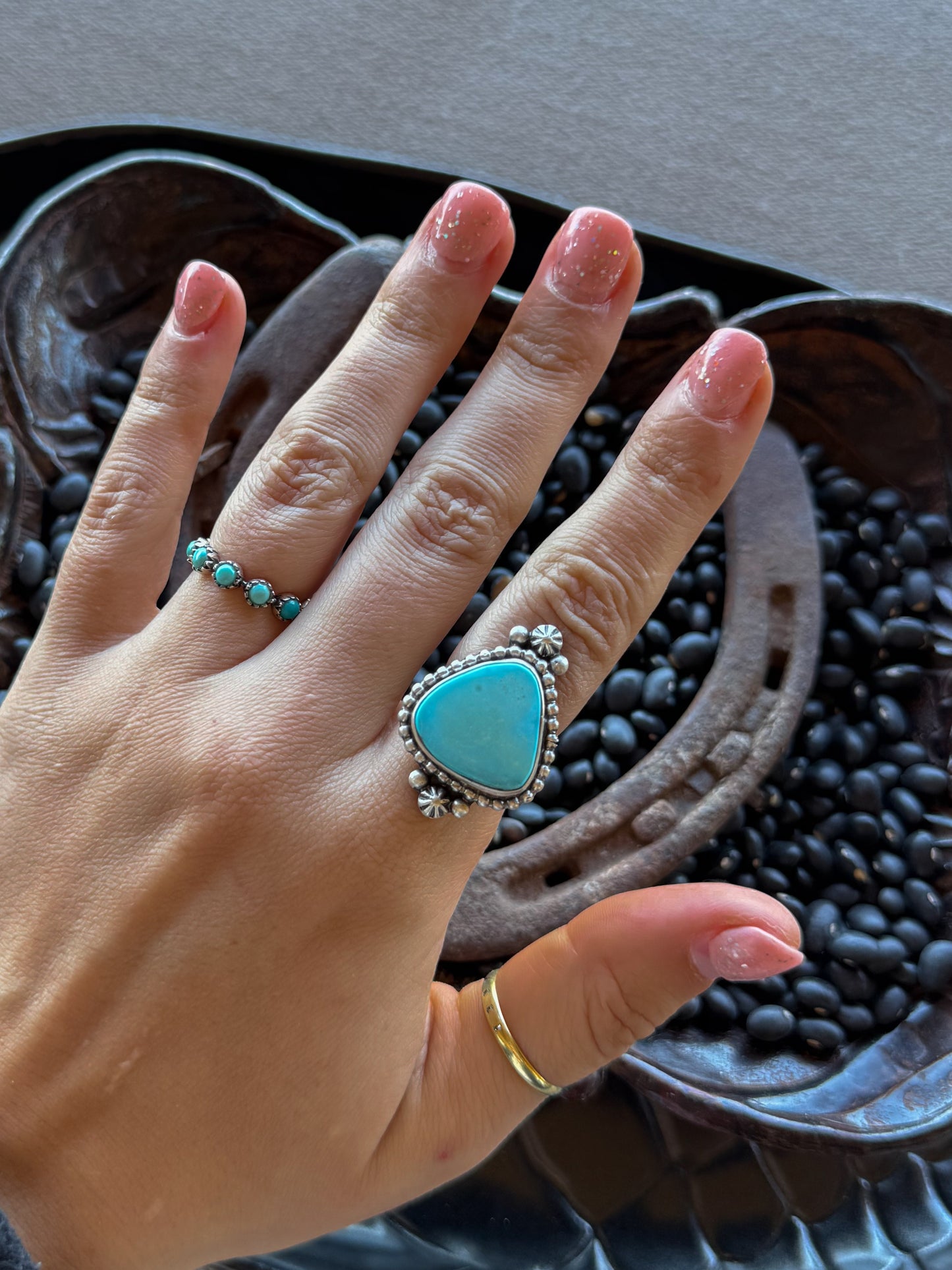 Am I Blue Turquoise Ring