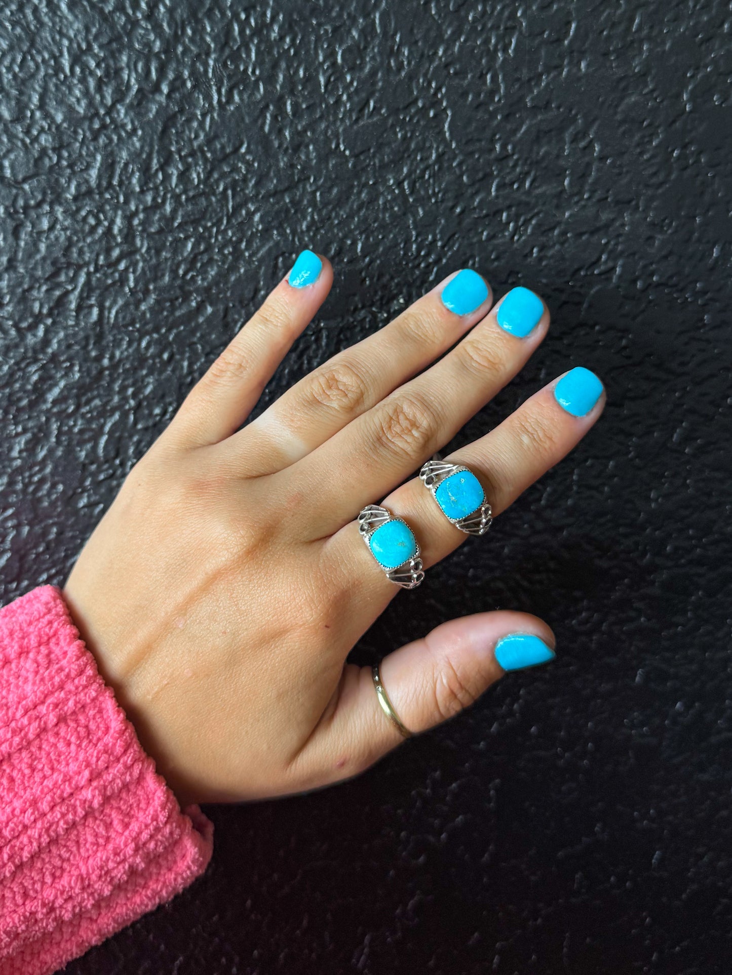 Canister Turquoise Ring