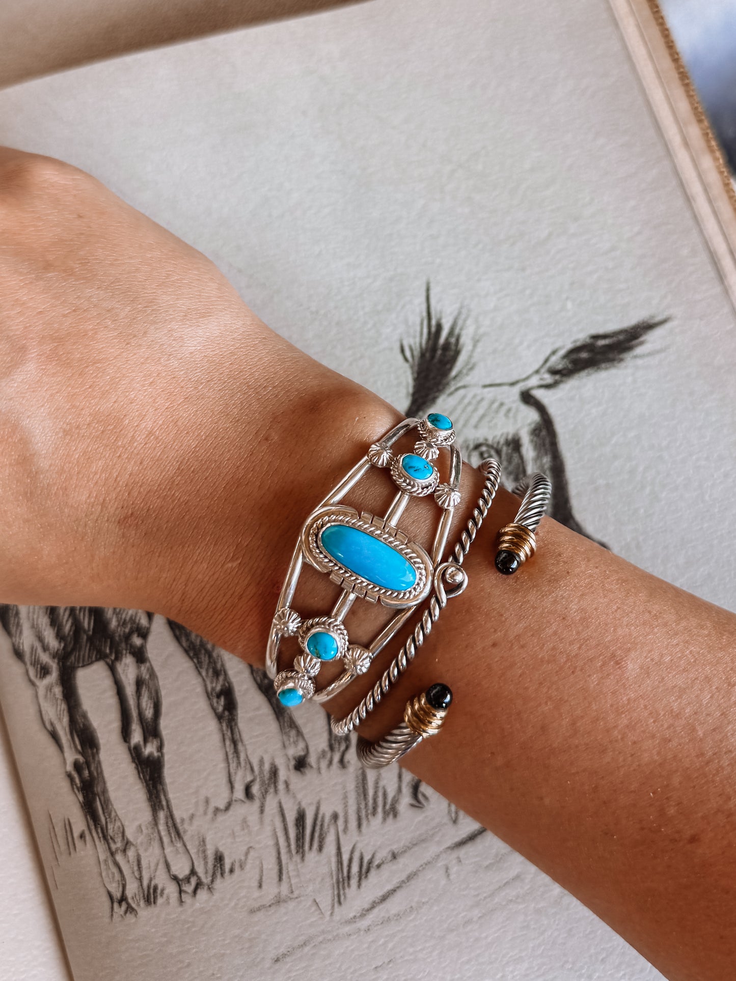 Agua Dulce Turquoise Cuff Bracelet