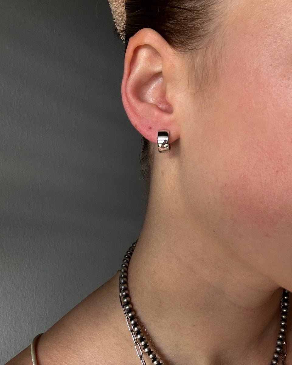 Charlo Small Chunky Hoops - Horseshoe J & Co.