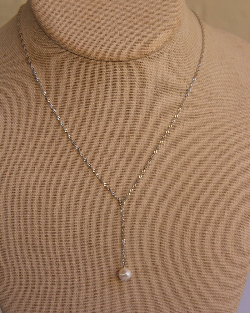 Frazer Freshwater Pearl Lariat - Horseshoe J & Co.