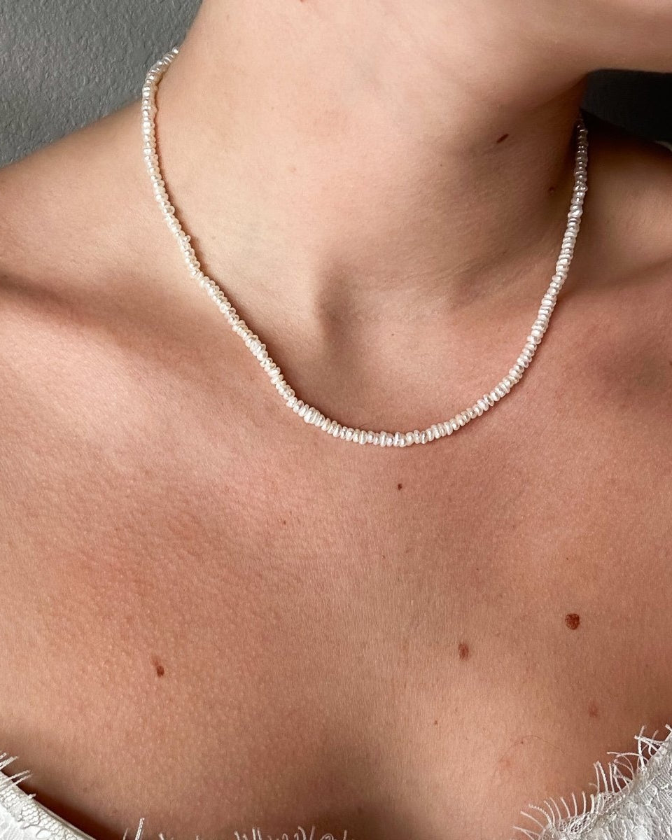 Kila Freshwater Beaded Pearl Necklace - Horseshoe J & Co.