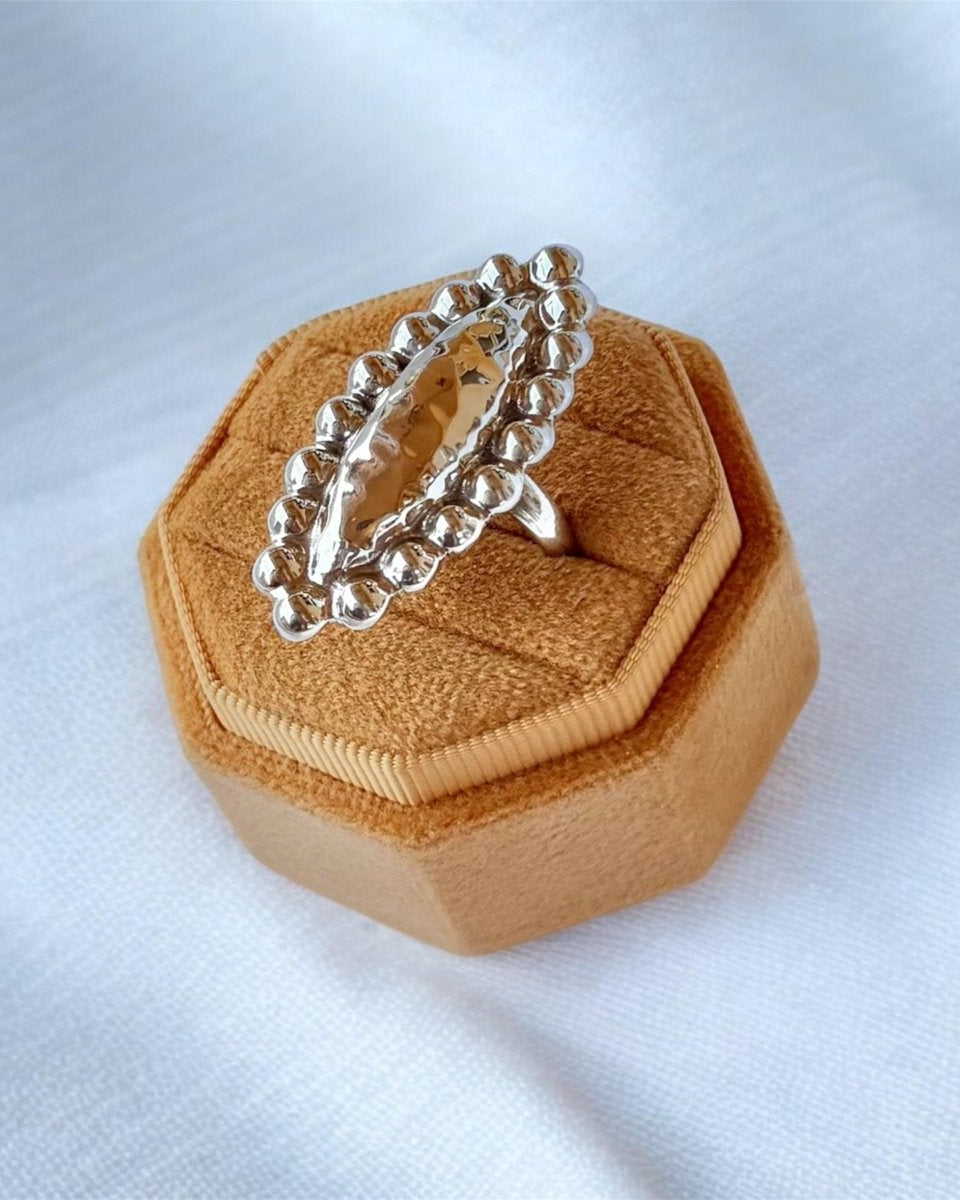 Lyman Silver Adjustable Ring - Horseshoe J & Co.