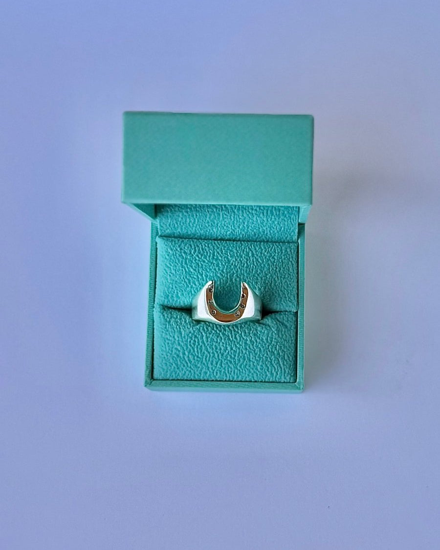 Midwest Horseshoe Ring - Horseshoe J & Co.