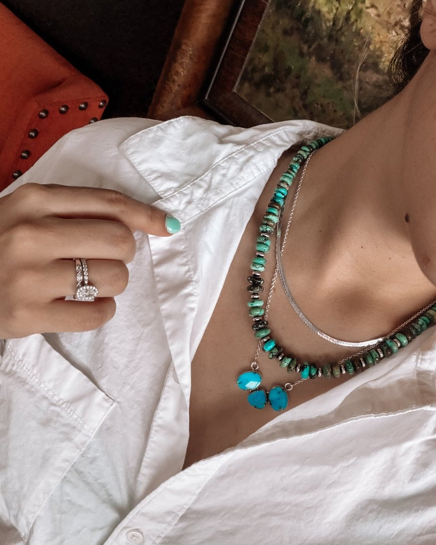 Page Turquoise Necklace - Horseshoe J & Co.