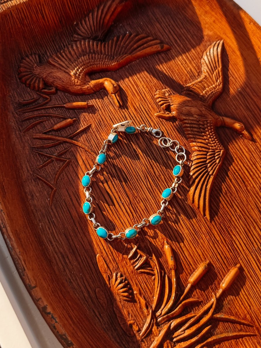 Prosper Turquoise Bracelet - Horseshoe J & Co.