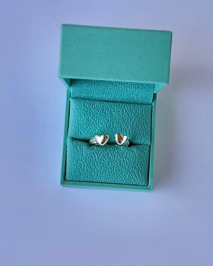 Shawnee Open Band Heart Ring - Horseshoe J & Co.