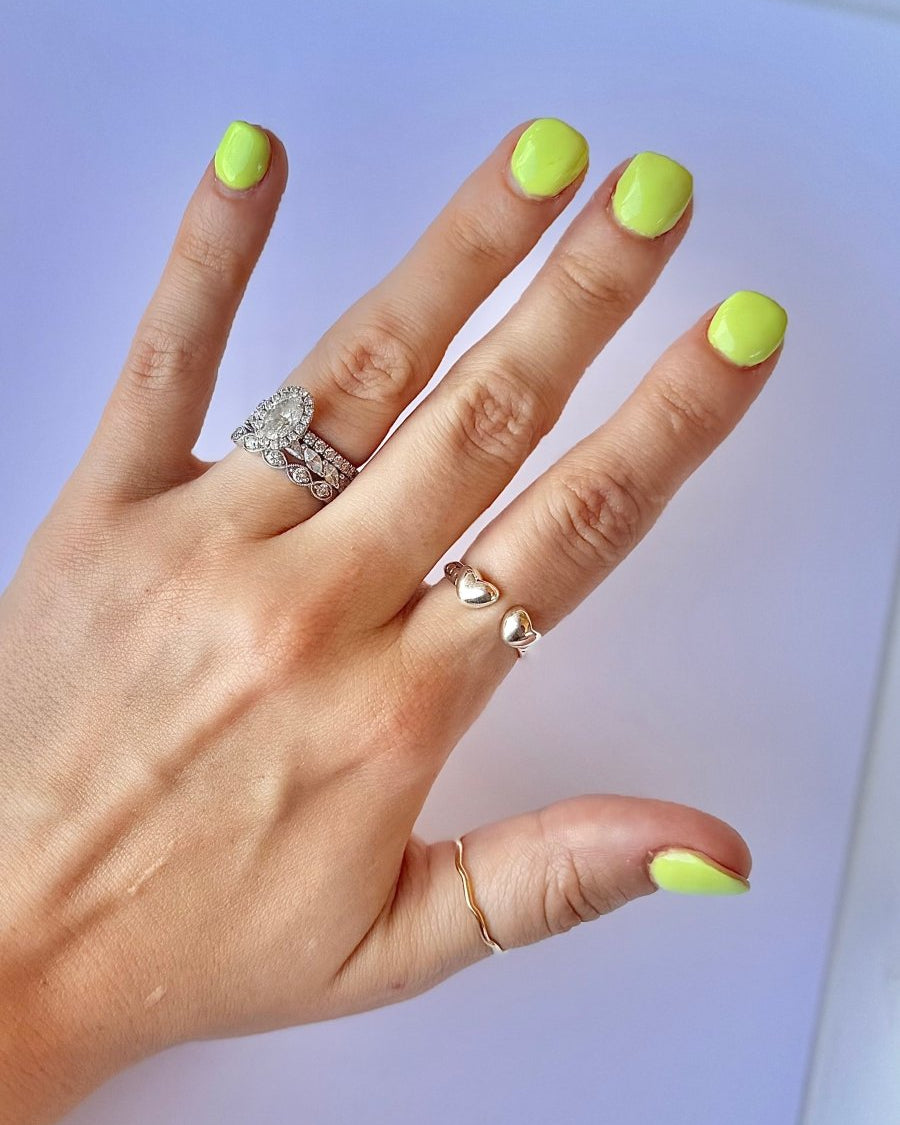 Shawnee Open Band Heart Ring - Horseshoe J & Co.