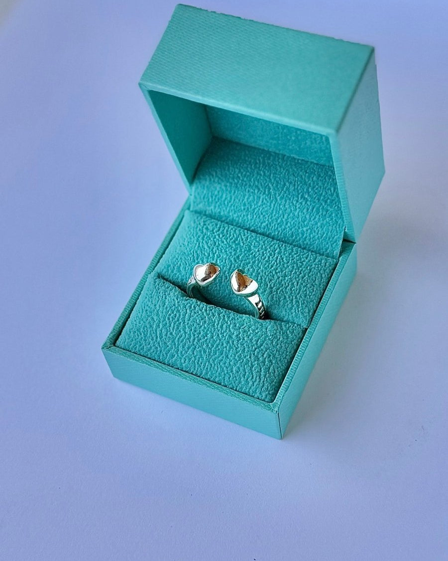 Shawnee Open Band Heart Ring - Horseshoe J & Co.