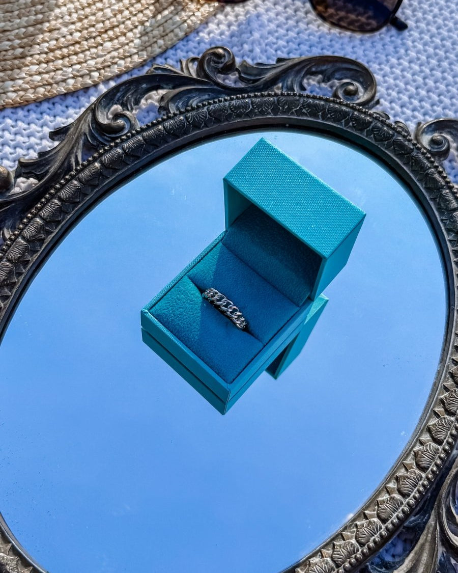 Simms Plain Chain Ring - Horseshoe J & Co.