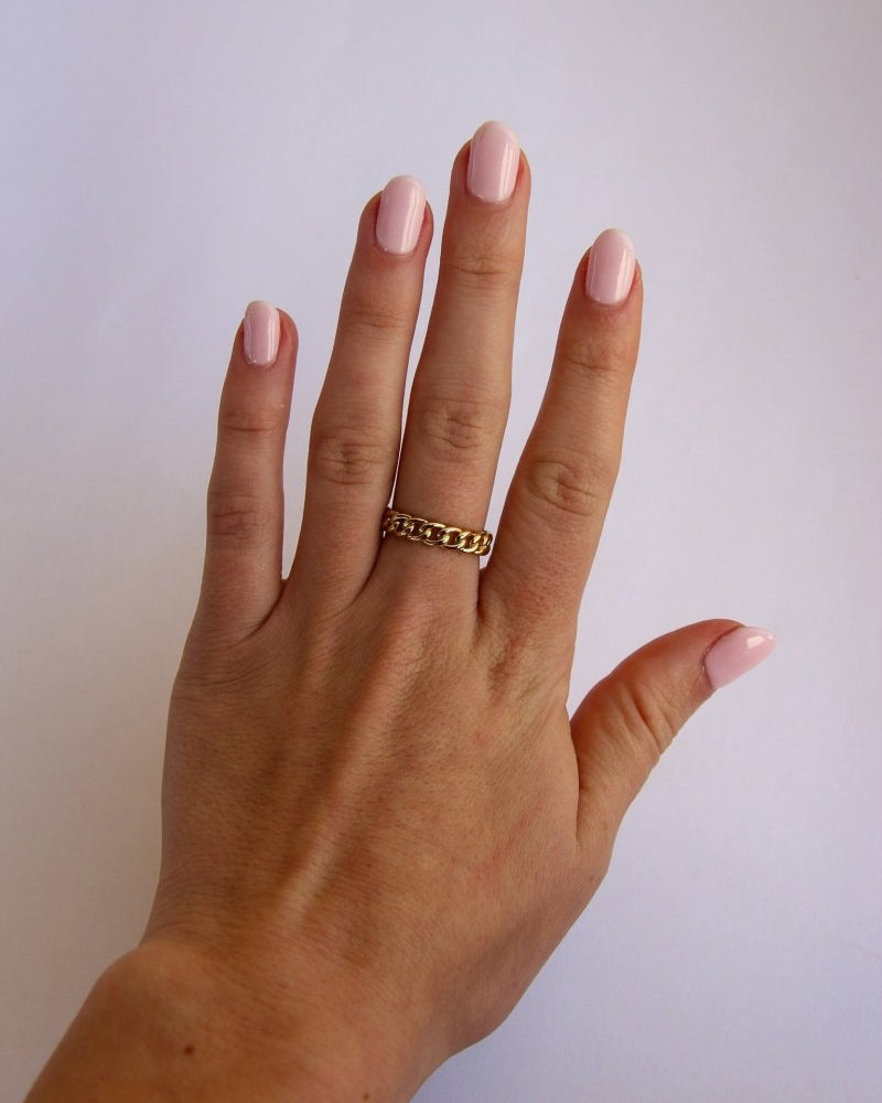 Simms Plain Chain Ring - Horseshoe J & Co.