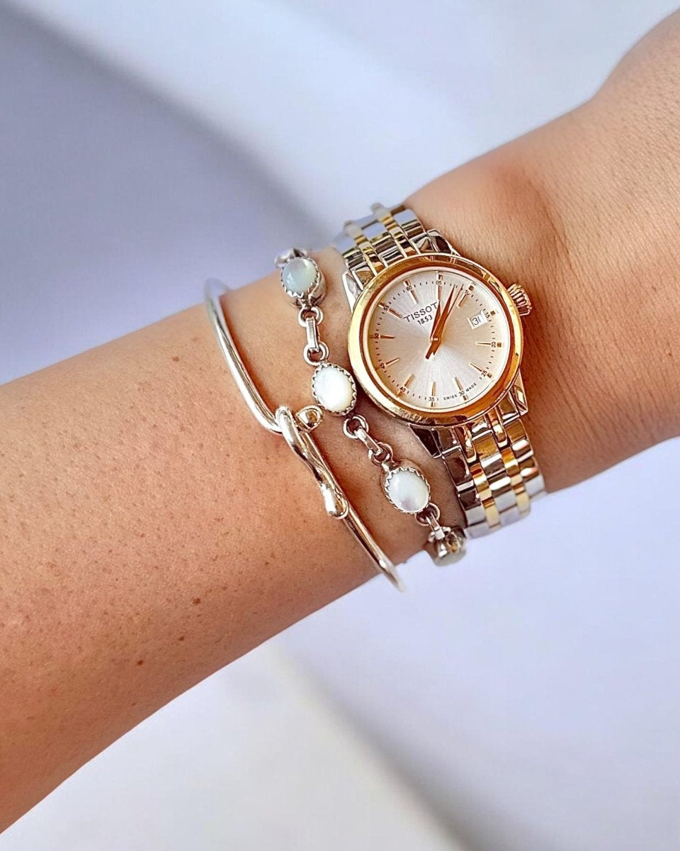 Slater Hook Bangle Bracelet - Horseshoe J & Co.