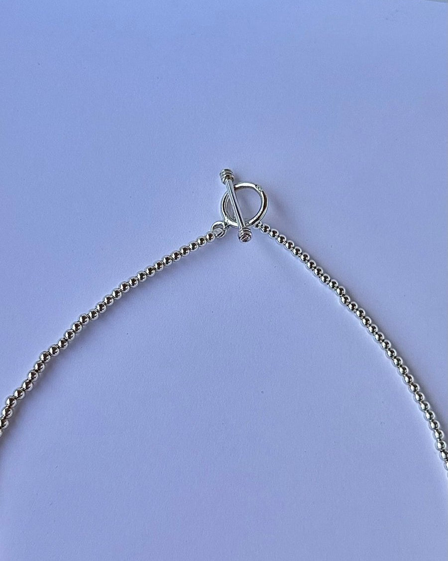 Sussex Sterling Silver Pearl Necklace - Horseshoe J & Co.