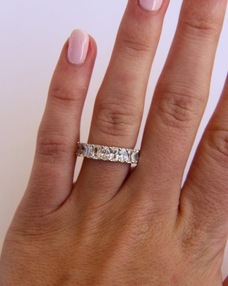 Terry CZ Ring - Horseshoe J & Co.
