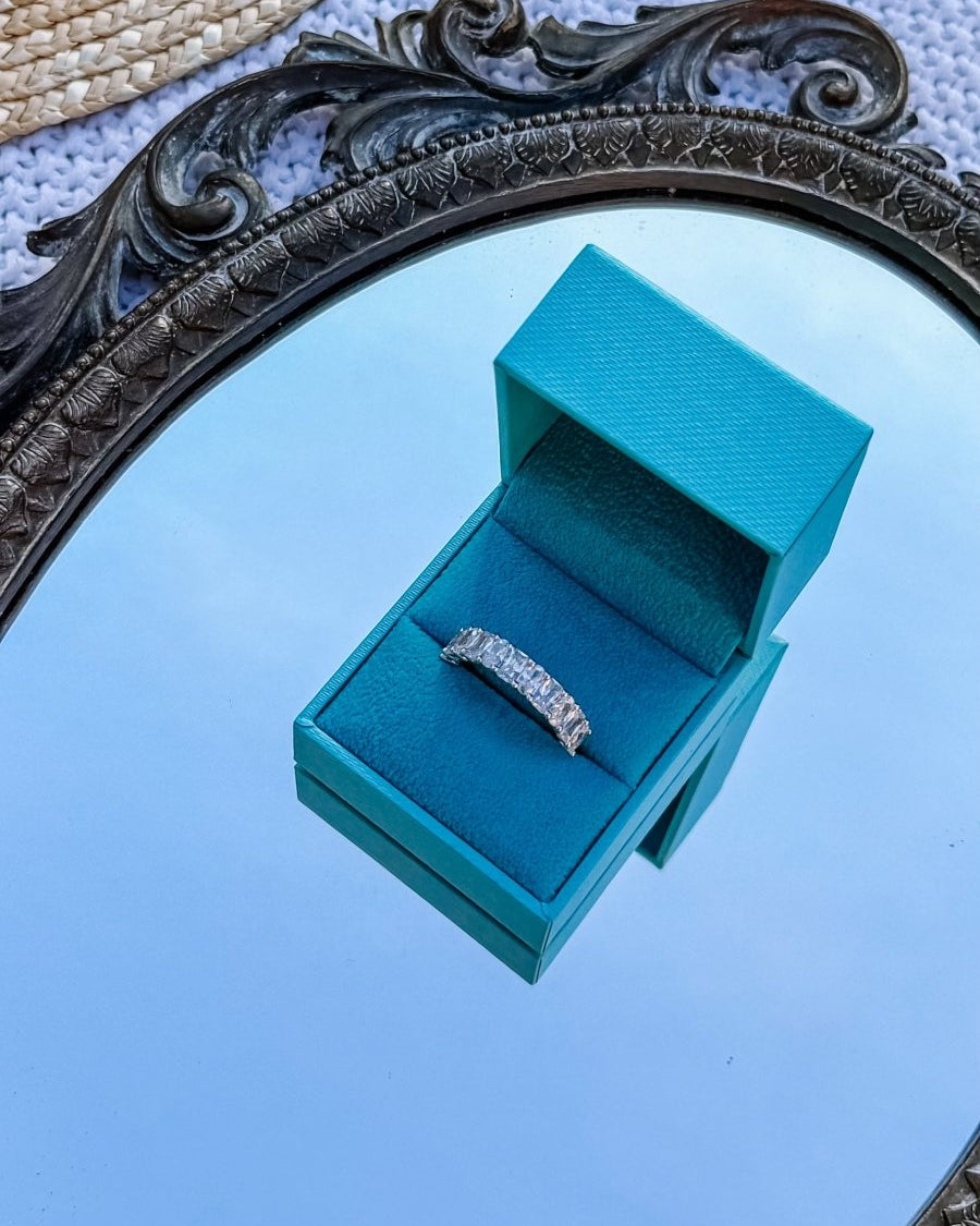Terry CZ Ring - Horseshoe J & Co.