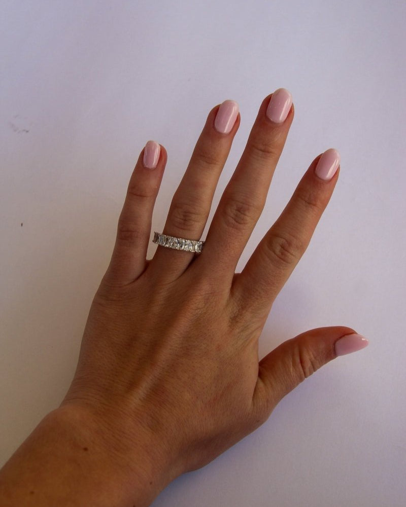 Terry CZ Ring - Horseshoe J & Co.