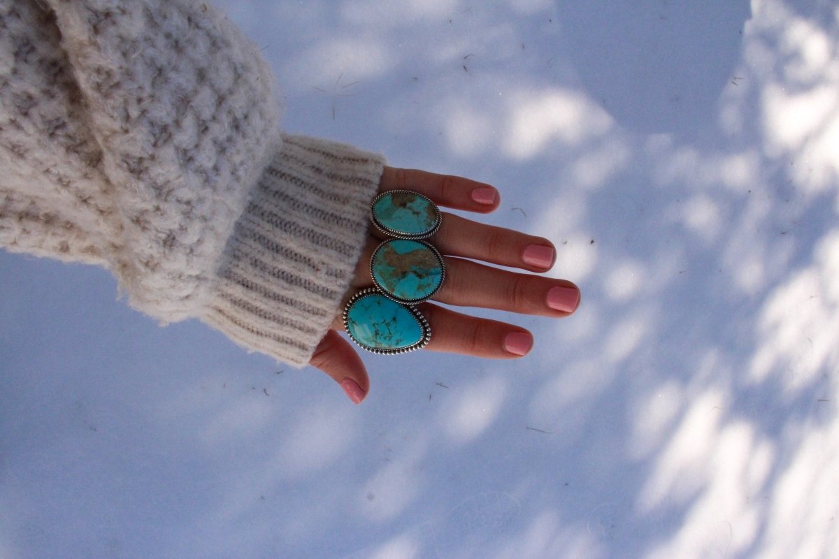 Winslow Turquoise Ring - Horseshoe J & Co.