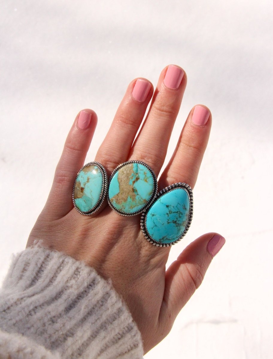 Winslow Turquoise Ring - Horseshoe J & Co.
