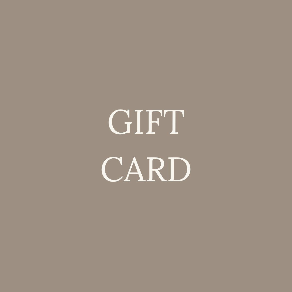 Gift Card