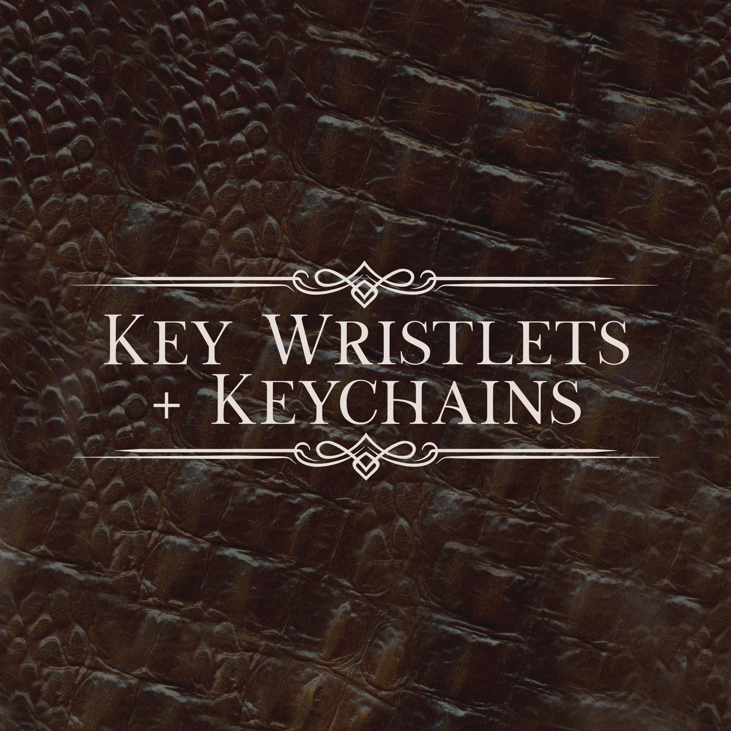 Key Wristlets + Keychains