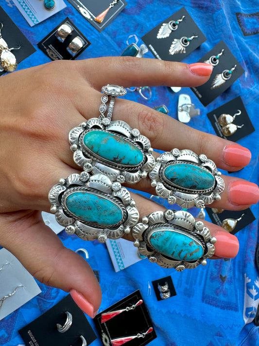 West Turquoise Ring