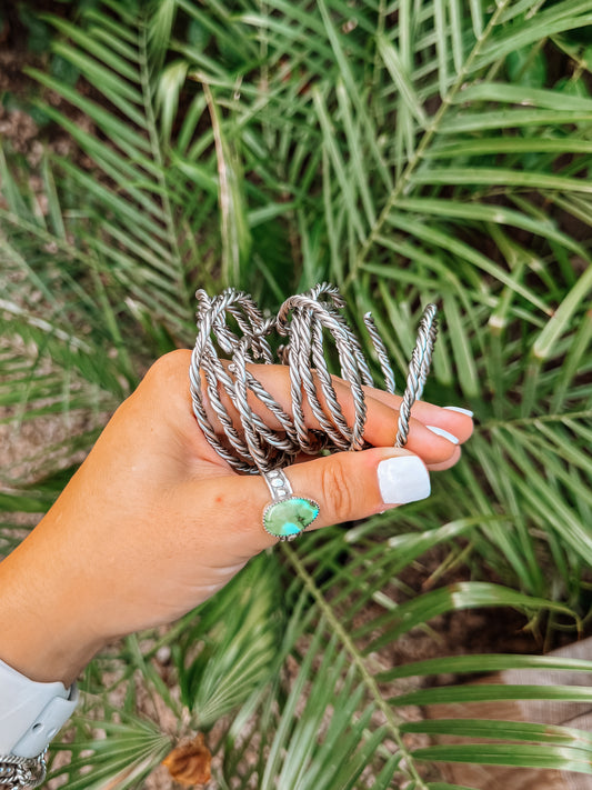 Double Twisted Rope Cuff