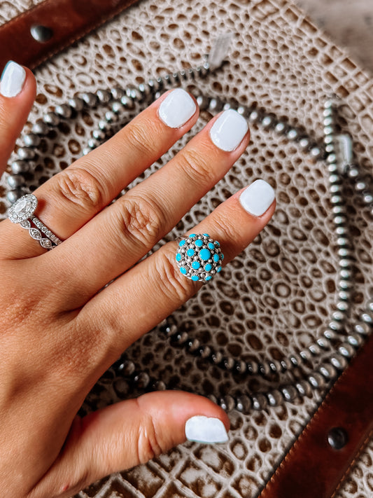 Fulton Turquoise Ring - Larger