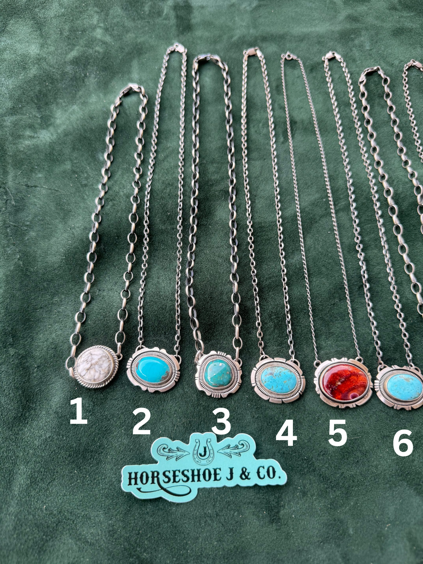 Stamped Native Necklaces