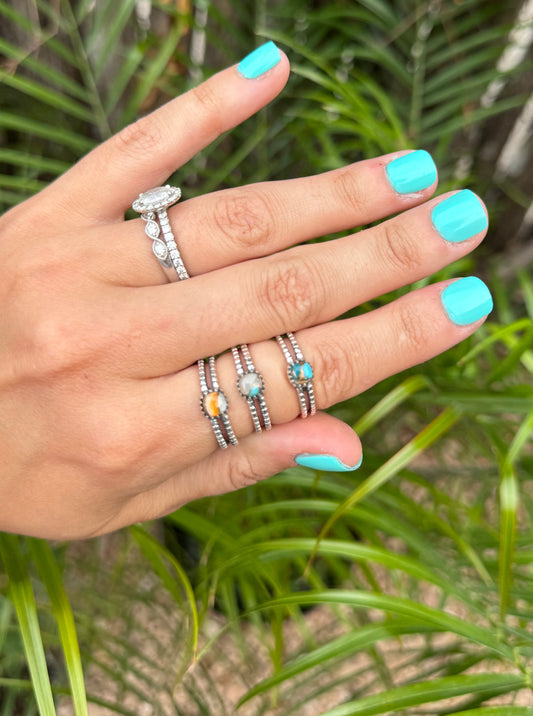 Lily Spiny/Turquoise Ring