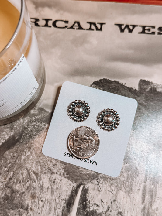 Dover Silver Earrings (Medium)