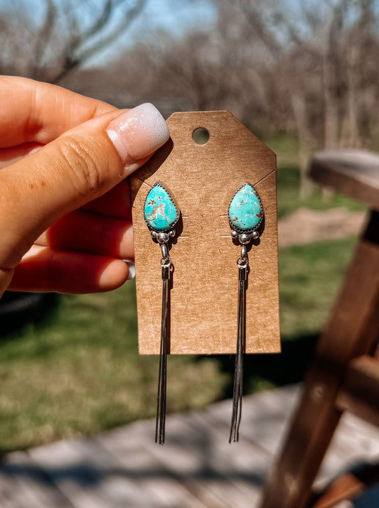 Lasso Turquoise Earrings