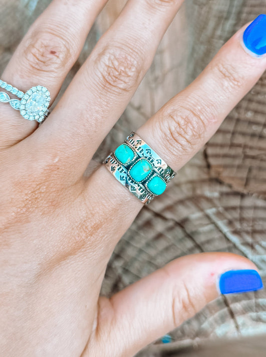 Gunsel Turquoise Ring