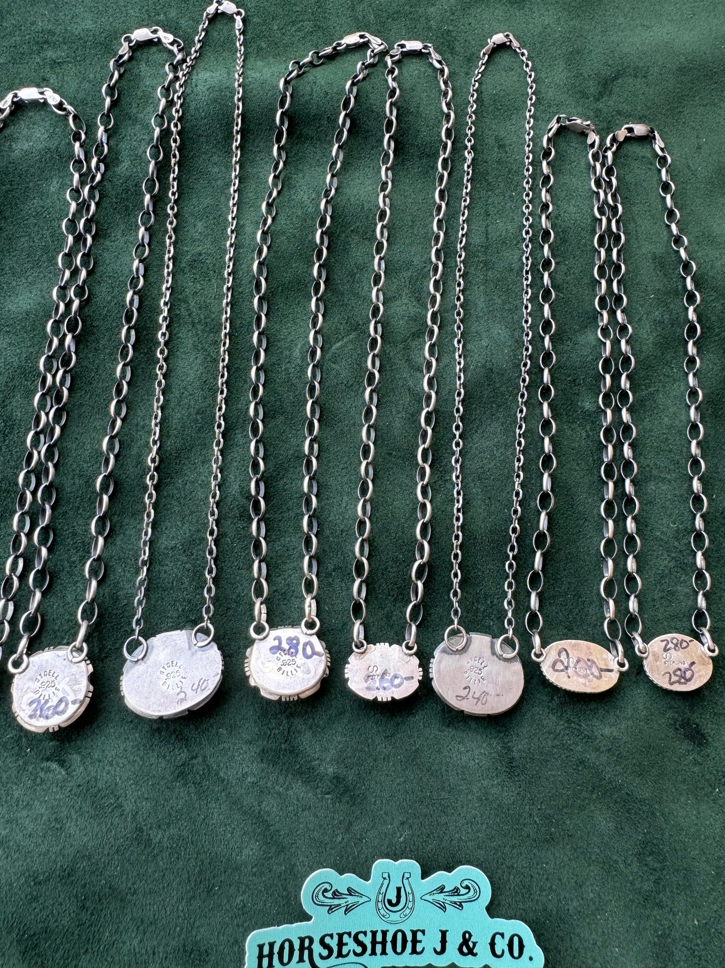 Stamped Native Necklaces