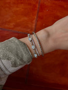 2 Tone Rope Cuff Bracelet - Horseshoe J & Co.