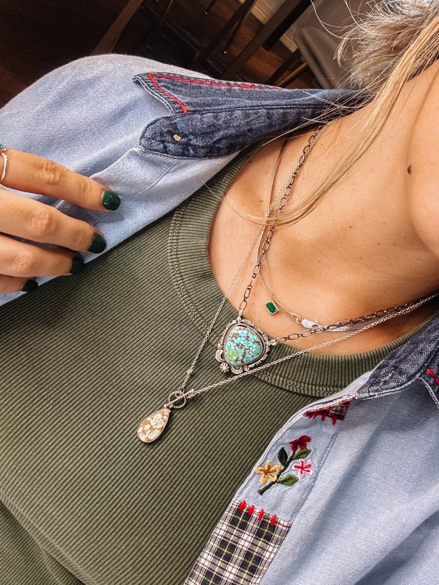 22" Toggle Clasp Necklace (Imperfect/Discounted) - Horseshoe J & Co.