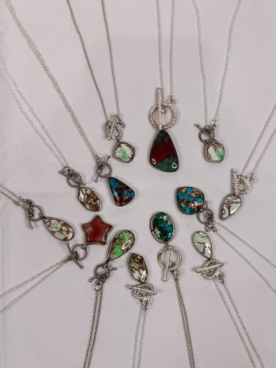 22" Toggle Clasp Necklace (Imperfect/Discounted) - Horseshoe J & Co.