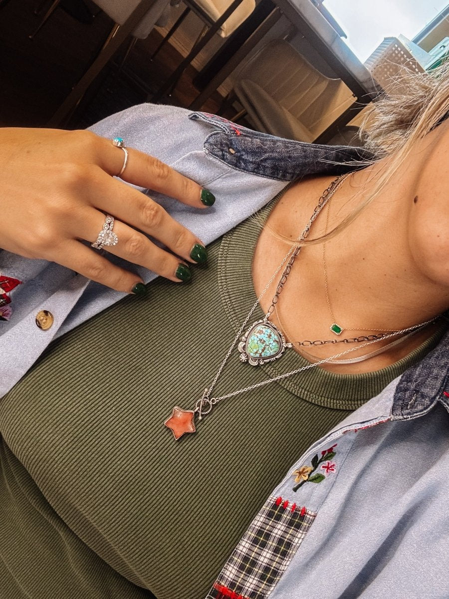 22" Toggle Clasp Necklace (Imperfect/Discounted) - Horseshoe J & Co.