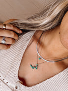 2.85mm Herringbone Chain Necklace - Horseshoe J & Co.