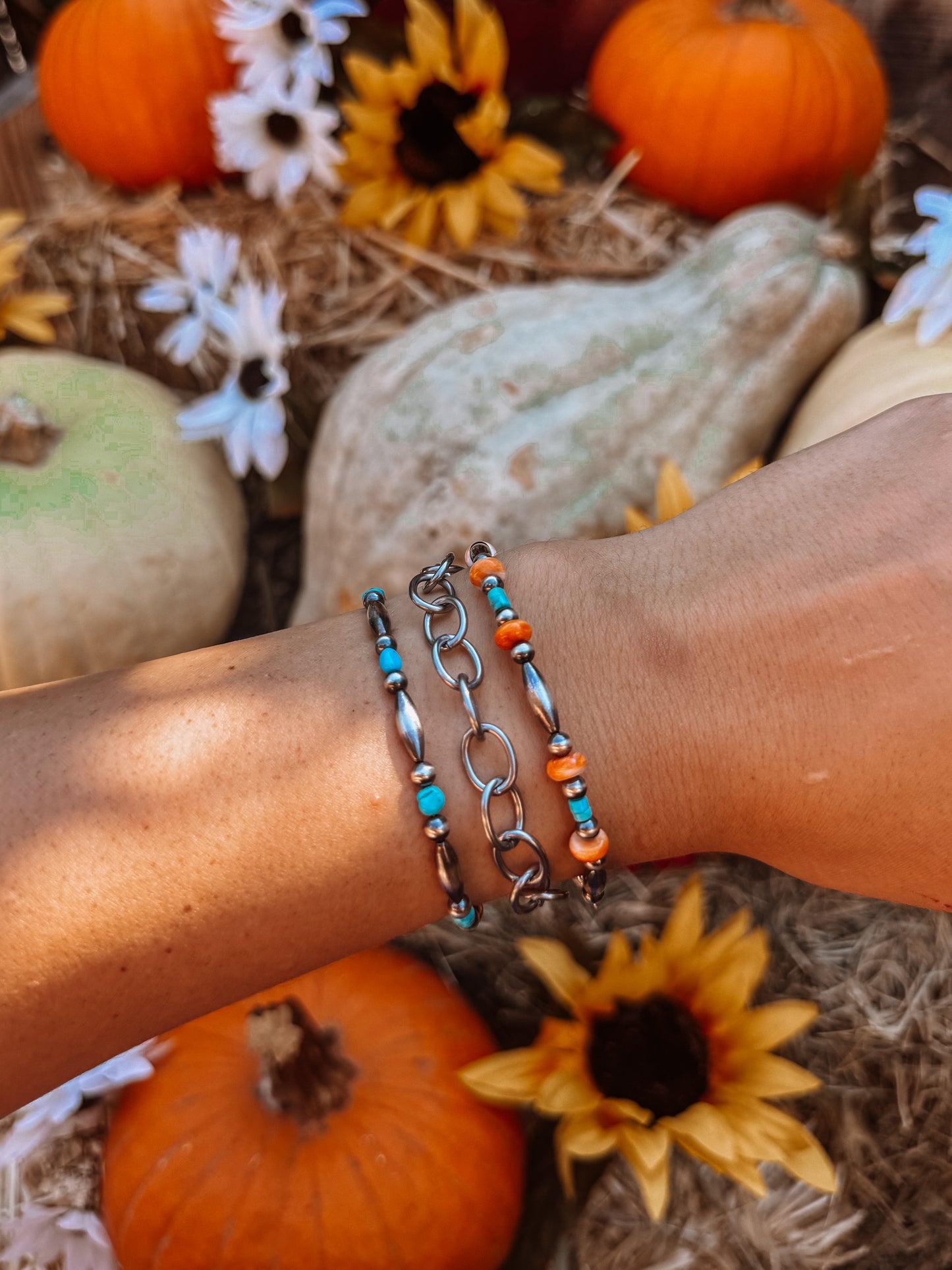 Ballyhoo Turquoise + Pearl Bracelet