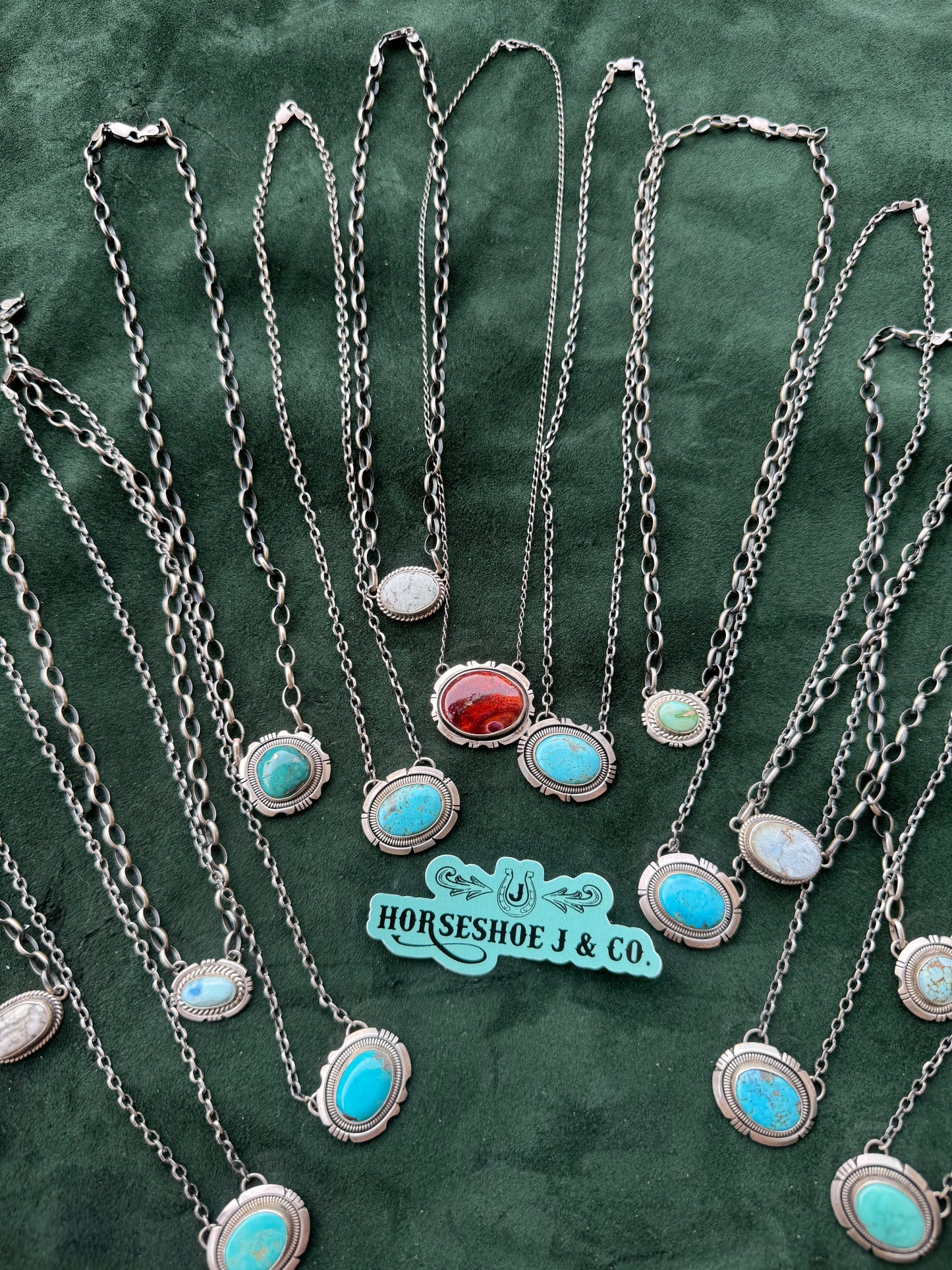 Stamped Native Necklaces