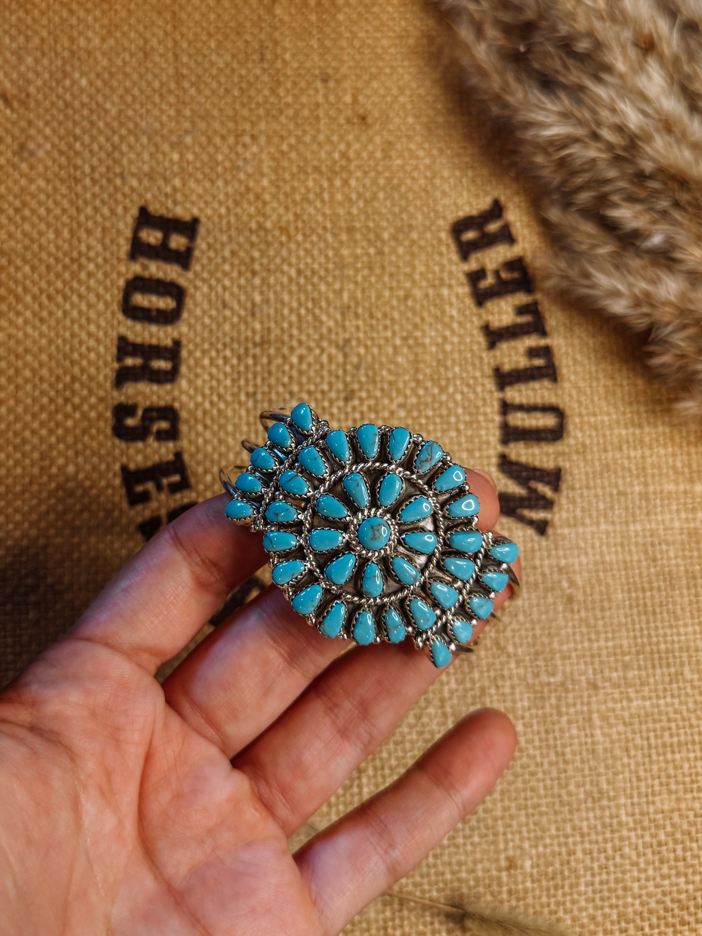 Chacon Turquoise Cuff Bracelet