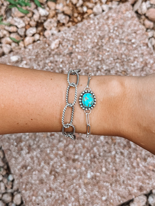 Sawyer Turquoise Bracelet