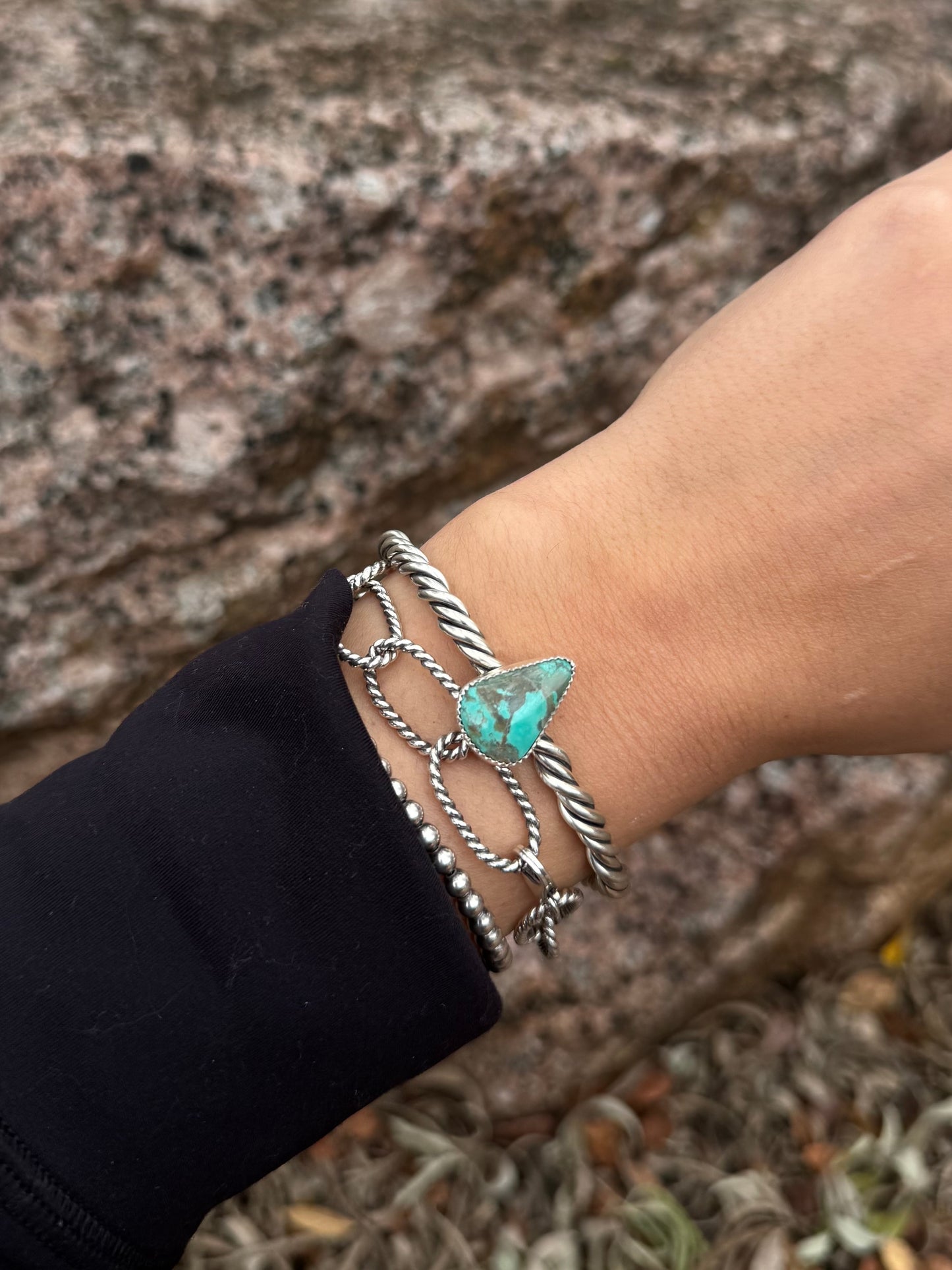 Tillie Turquoise Cuff Bracelet