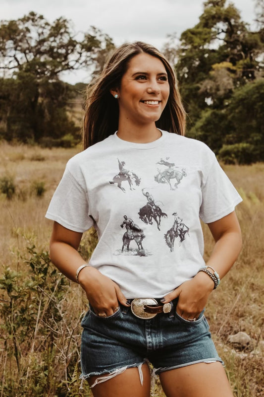 Buckin’ Broncs Graphic Tee