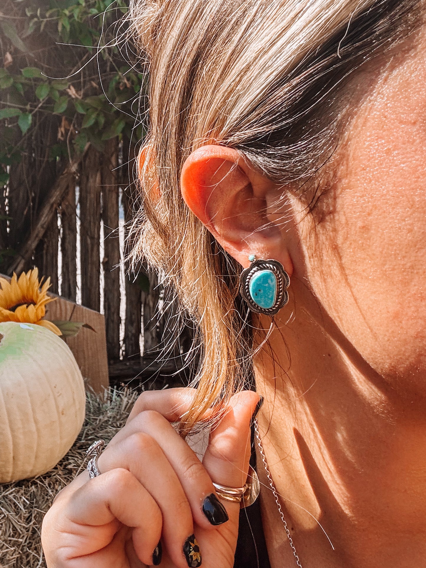 Boondoggle Turquoise Earrings