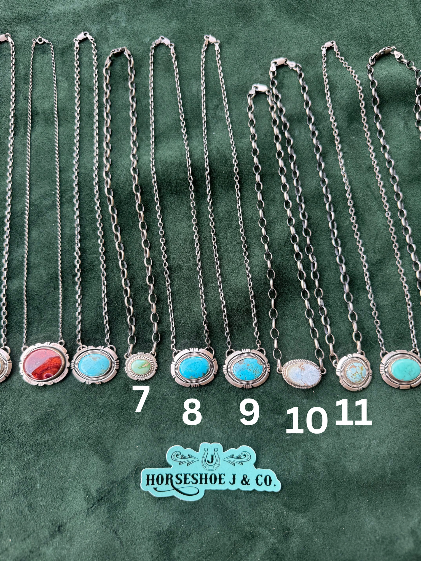 Stamped Native Necklaces