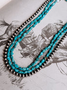 turquoise beaded necklace