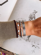 sterling silver western scroll cuff bracelet